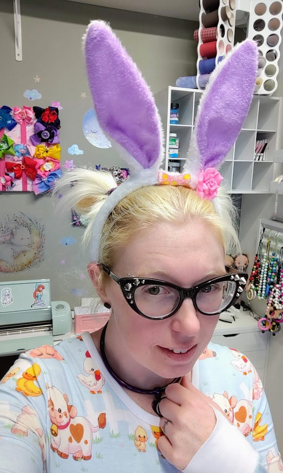 Spring Bunny Ears Headband