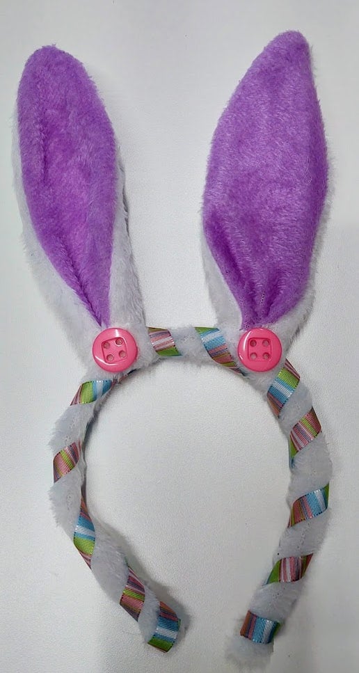 Spring Bunny Ears Headband