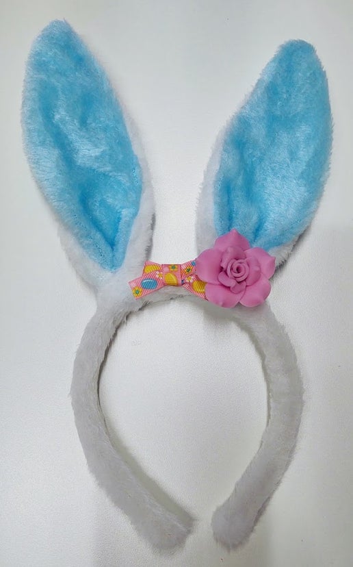 Spring Bunny Ears Headband