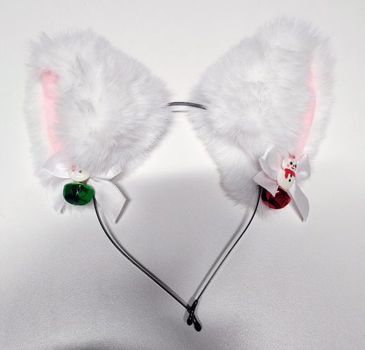 Christmas Petplay Ears: Snowman