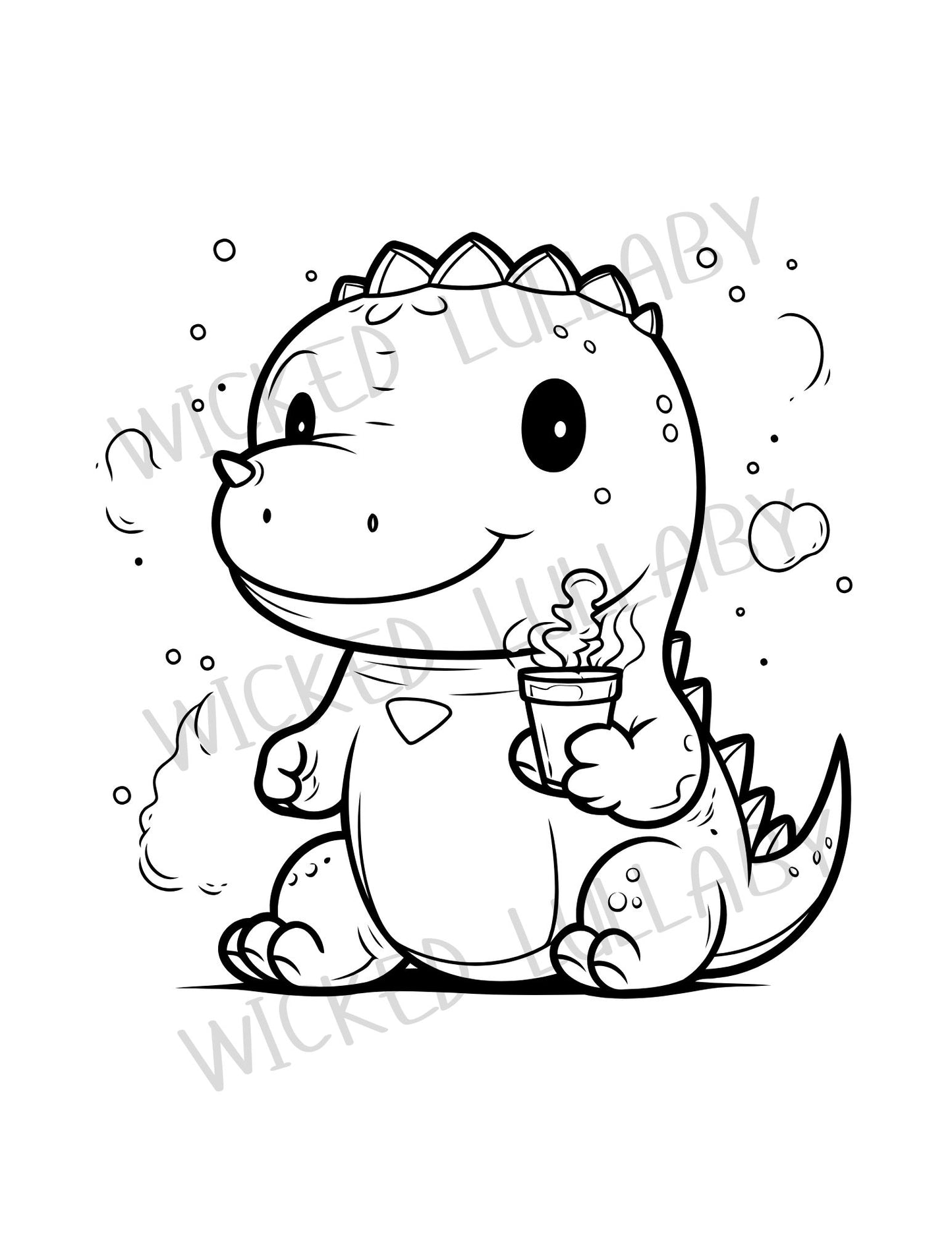 Dinosaur Coloring Pages-download