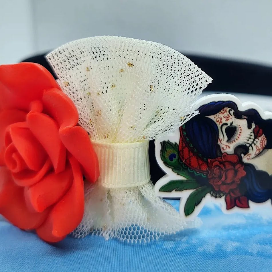 Day of the Dead Día de los Muertos Headband