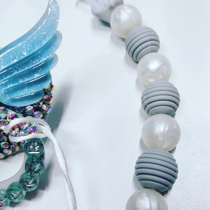 Heartbreaker Adult Pacifier & Clip Set