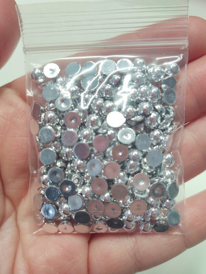 DIY Pearl Half Round Flat Back Bead 17 colors