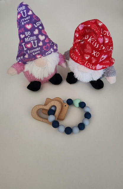 Valentine's Silicone Bead Teether