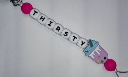 Thirsty Boba Pacifier Clip