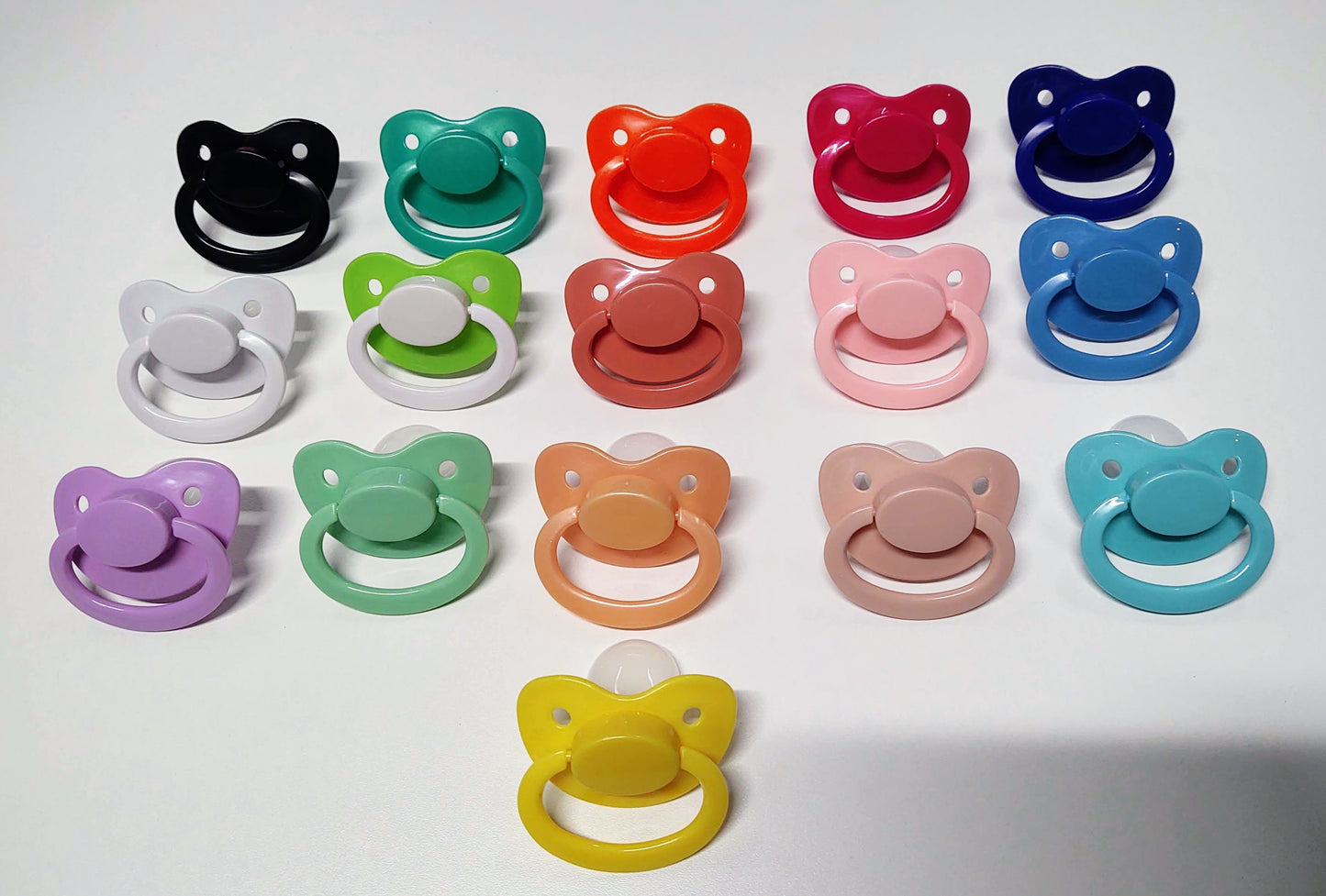 Solid Color Adult Pacifier