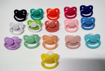 Solid Color Adult Pacifier
