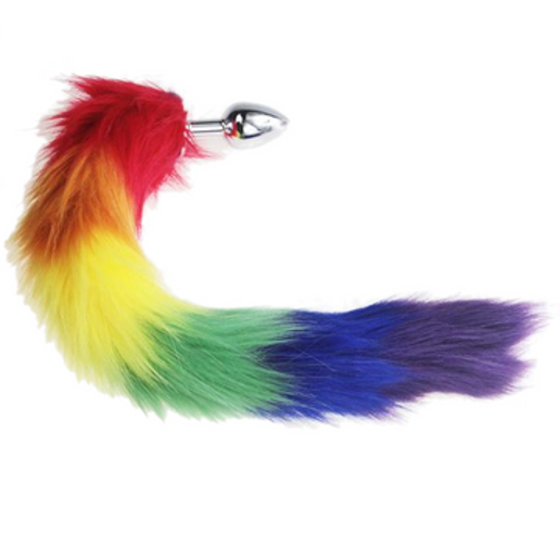 Rainbow Tail Plug