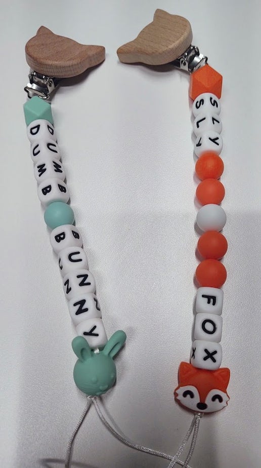 Sly Fox Pacifier Clip