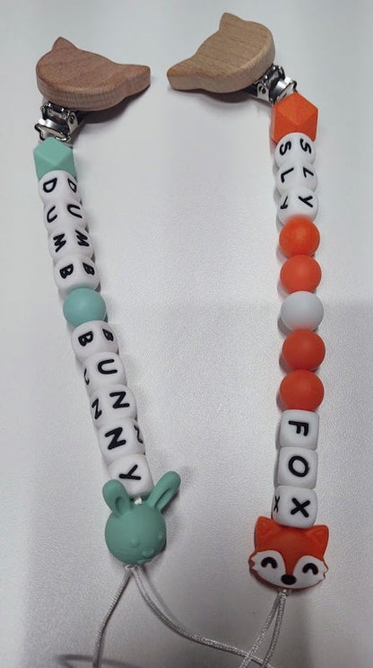 Sly Fox Pacifier Clip