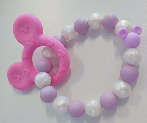 Mouse Ears Silicone Bead Chewy