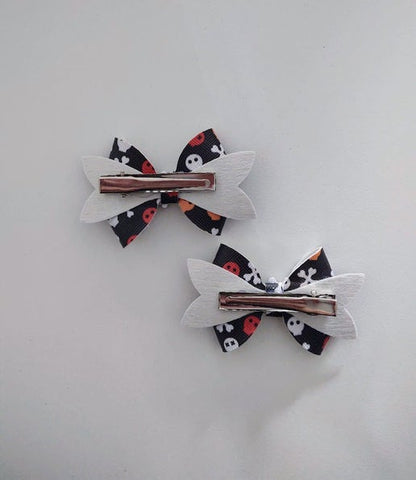 Jason Voorhees Mini Pigtail Bows Set