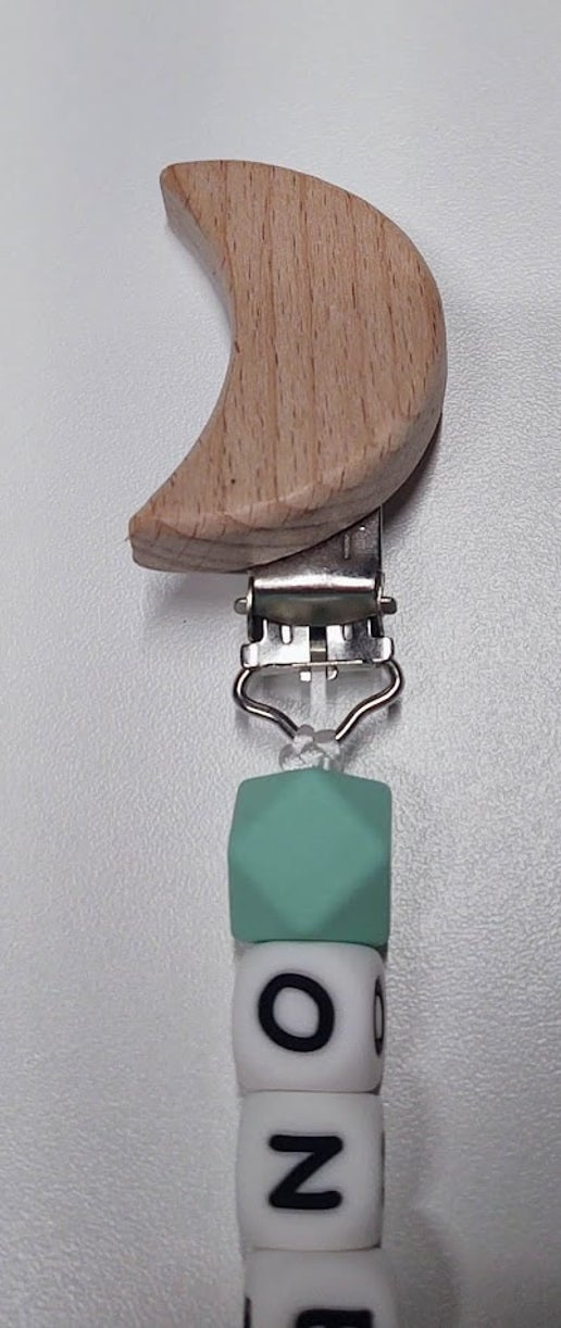 Counting Sheep Pacifier Clip