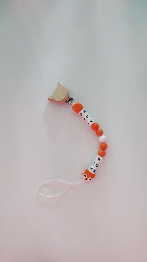 Sly Fox Pacifier Clip