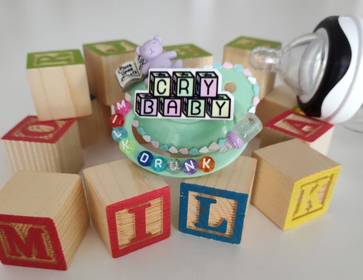 Milkdrunk Crybaby Adult Pacifier