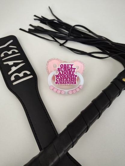 Good Boy & Good Girl Adult Pacifier