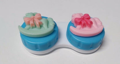 Pastel Candy Rocking Horse Contact Lenses Case