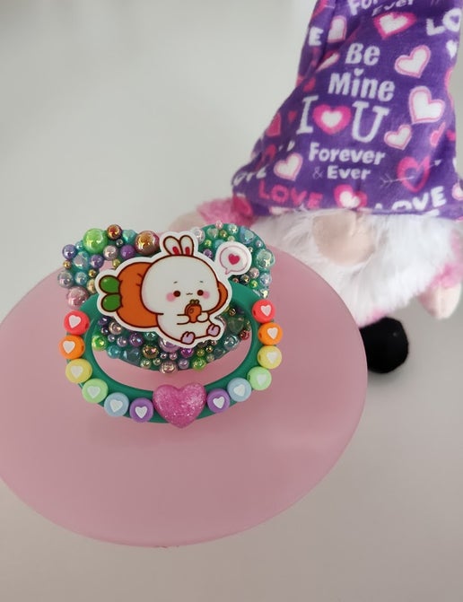 SomeBunny Loves You Adult Pacifier